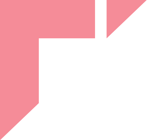 Elevate Wealth pink geometric brand shape